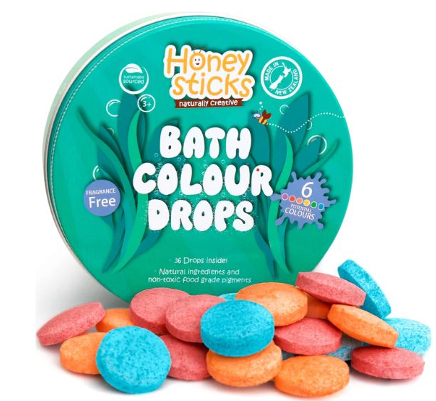 Honey Sticks bath colour drops & Bath crayons Carousel 3
