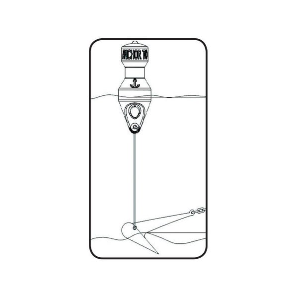 Anchor Mooring Buoy with Led Light Carousel 2