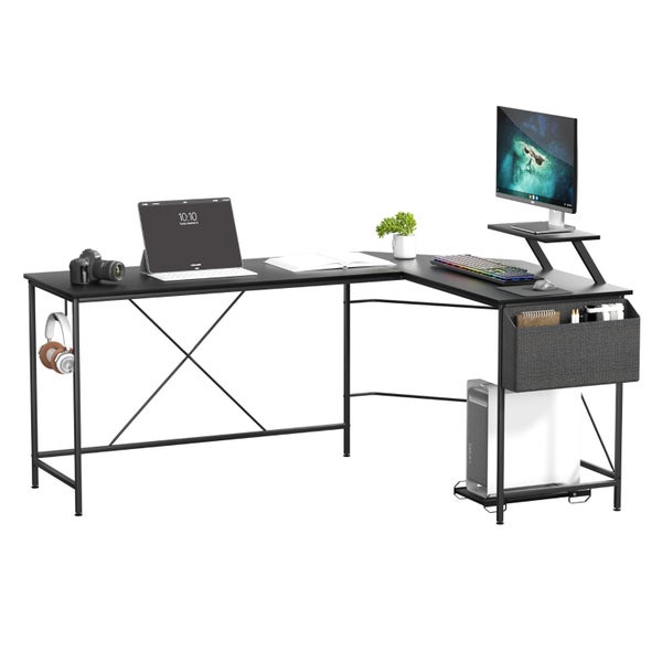 Computer Desk Corner Desk Black Carousel 2