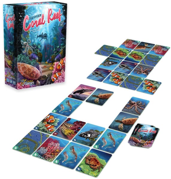 Genius Games Ecosystem: Coral Reef Card Game Carousel 1