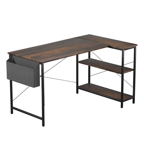 Goslash Picks L Shaped Computer Desk Home Corner Desk Carousel 1