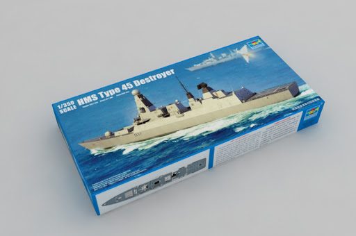 HMS Type 45 Destroyer Trumpeter | No. 04550 | 1:350 Carousel 1