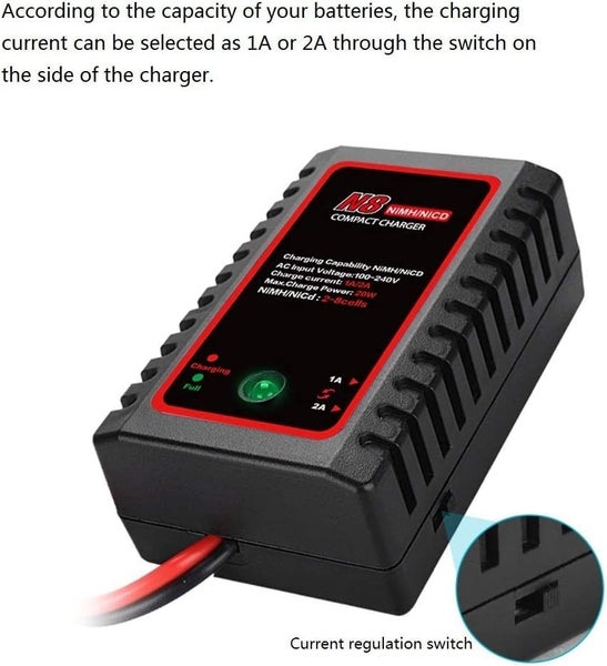 NiMH/NiCd Battery Charger for 2-8s Nimh/Nicd Battery63655831664769114