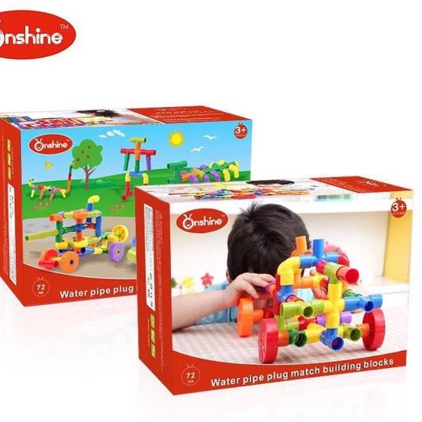 Magnetic Educational Building Tiles Blocks Toys Carousel 1