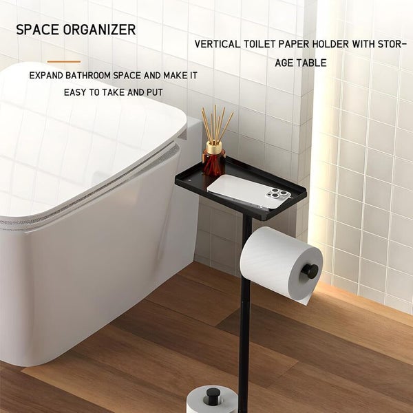 Free Standing Toilet Paper Roll Holder Stand 3636506 Carousel 4