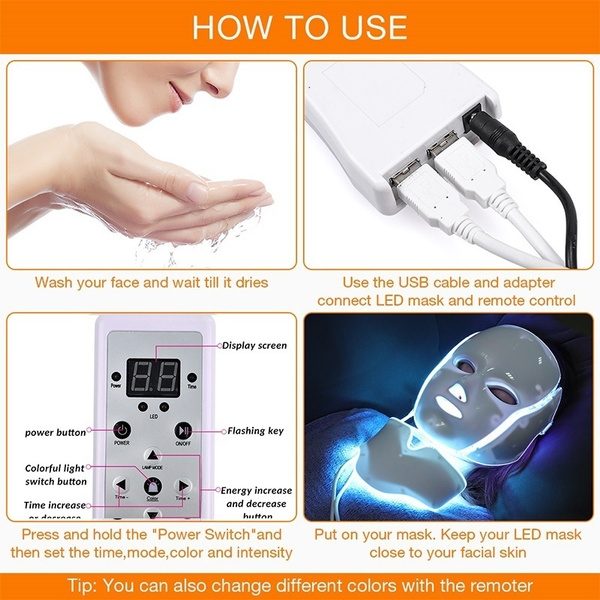 LED Light Therapy Face Mask Carousel 11