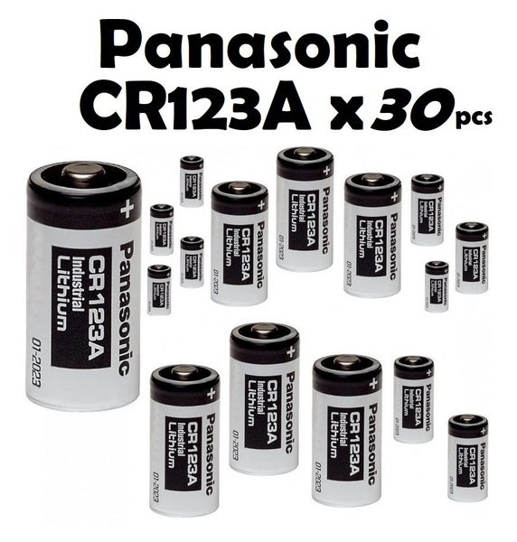 CR123A Panasonic batteries / CR123 Carousel 1