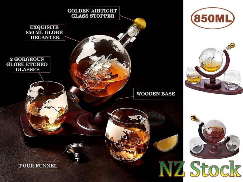 Whiskey Decanter Set Whisky Glasses Carousel 2