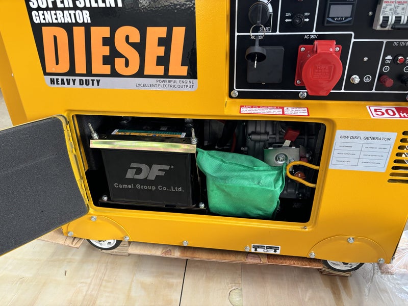 Diesel engine Generator -7500W 220V/380V Output Brand New in Pukekohe. Carousel 2