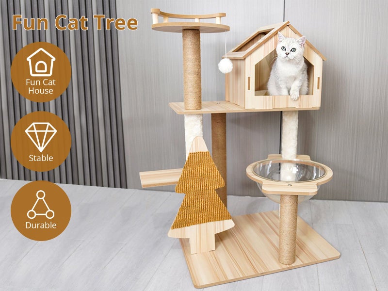 Cat Tree Carousel 1