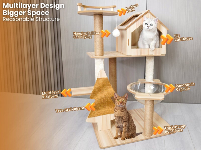 Cat Tree Carousel 5