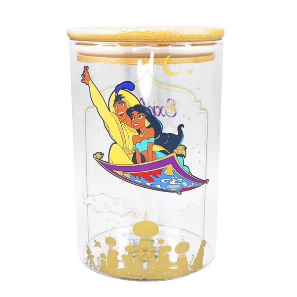 Disney Gifts - Disney Glass Storage Jar: Aladdin 'Explore New Worlds', 950ml ... Carousel 1