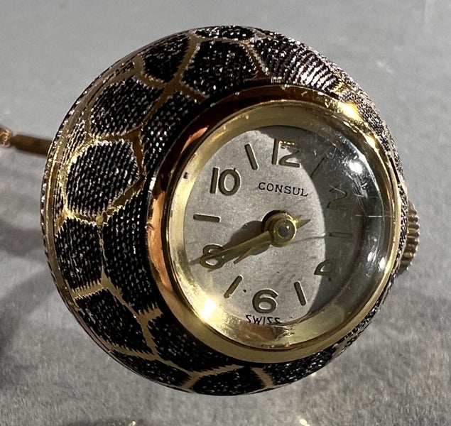Swiss 'Consul' Mid-Century Ball Pendant Watch – Award-Winning Craftsmanship Carousel 2
