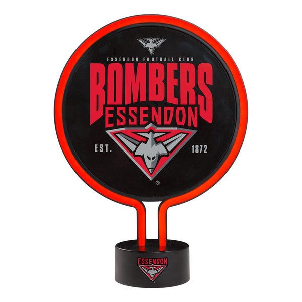Essendon Bombers AFL Team NEON Light up Sign Carousel 1