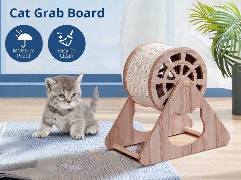 Cat Scratching Wheel Carousel 1