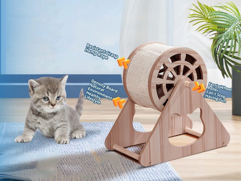Cat Scratching Wheel Carousel 5