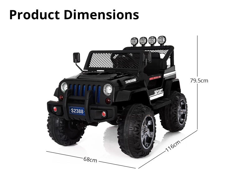 Ride On Jeep Carousel 2
