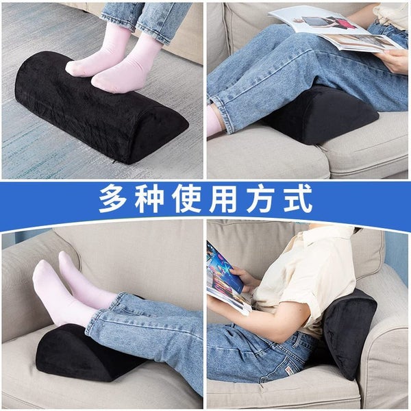 Under Desk Foot Rest Cushion Ergonomic Leg Resilient Office Foam Footrest Pillow Carousel 4