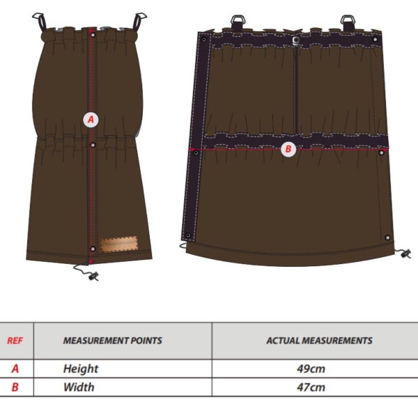 Didgeridoonas Oilskin Long Gaiters Carousel 3