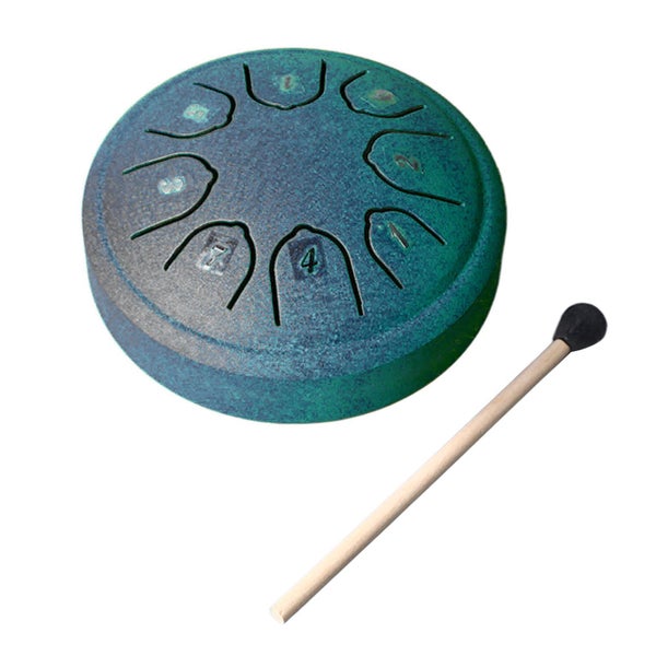 steel hand drum hand pan drum Tongue Drum 4.5 Inch 8 Tone C Key Carbon Steel Carousel 2