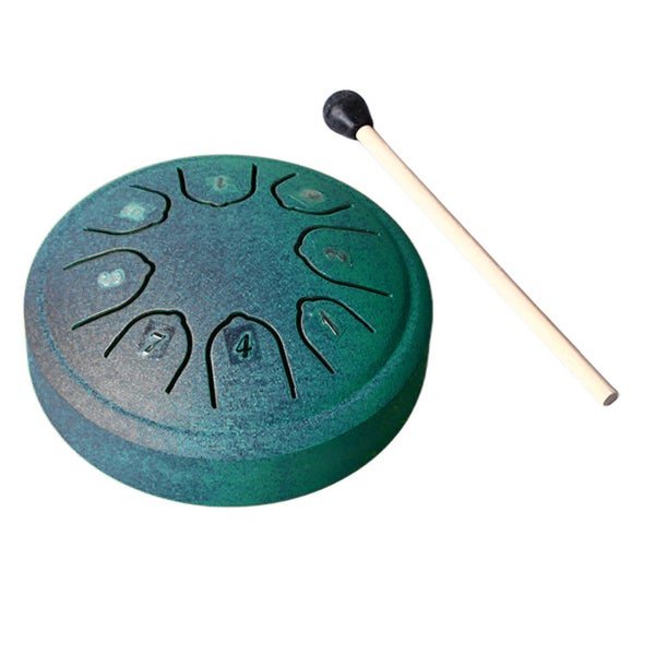 steel hand drum hand pan drum Tongue Drum 4.5 Inch 8 Tone C Key Carbon Steel Carousel 5