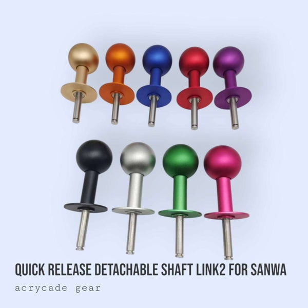 Quick Release Shaft Link 2 Detachable Shaft, Metallic Finish Carousel 1