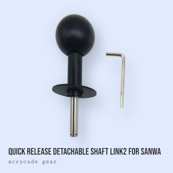 Quick Release Shaft Link 2 Detachable Shaft, Metallic Finish Carousel 2