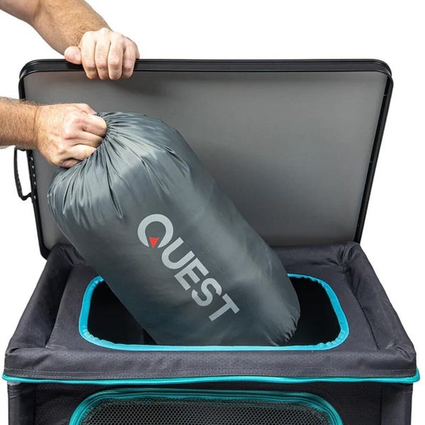 Quest Pop Top Camp Cupboard/Pantry - 3 Shelf Carousel 2