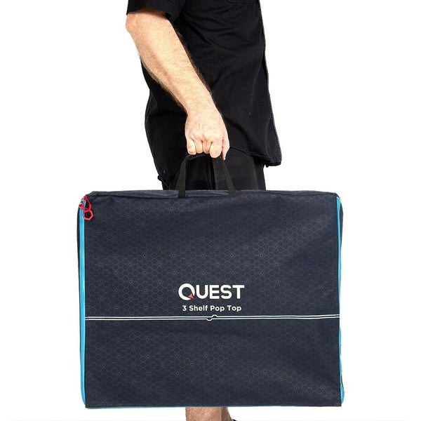 Quest Pop Top Camp Cupboard/Pantry - 3 Shelf Carousel 4