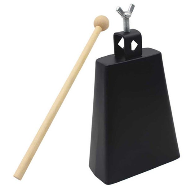 6inch percussion cowbell Percussion 6inch Metal Black Cowbell Drum Accessories Carousel 5