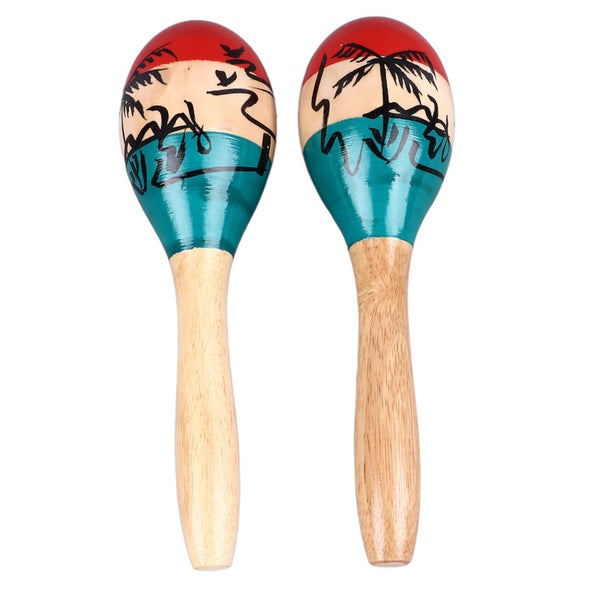 sand hammer percussion instrument musical toy sand shaker 2Pcs Sand Hammer Carousel 5