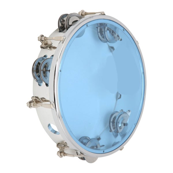 double row hand tambourine 8in tambourine MBAT Tambourine Adjustable Tone Double Carousel 1