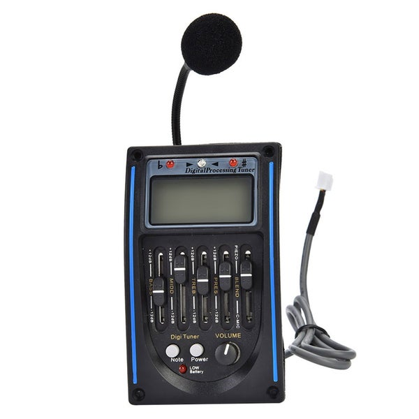 equalizer digital tuner 5 Band Preamp EQ Equalizer Piezo Digital Tuner Pickup Carousel 1