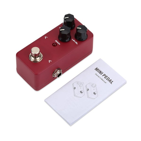 effect pedal KOKKO FDS-2 Mini Aluminum Alloy Distortion Effect Pedal 6.35mm Jack Carousel 5