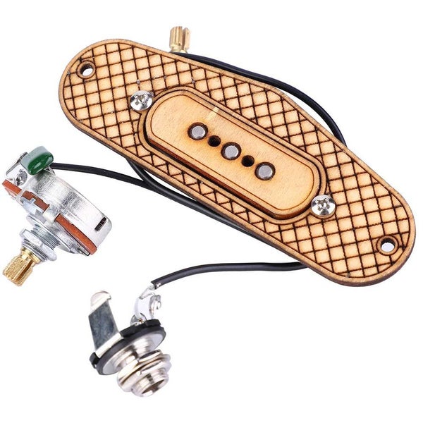 three string pickup cigar box guitar pickup 3 pole pickup 3 string bass pickup 3 Carousel 1