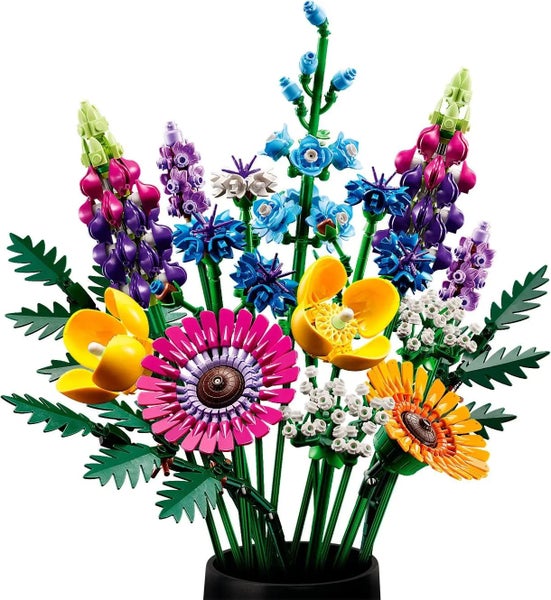 939pcs BuildMoc Icons Wildflower Bouquet Set lego compatible| Ages 8+ Carousel 1