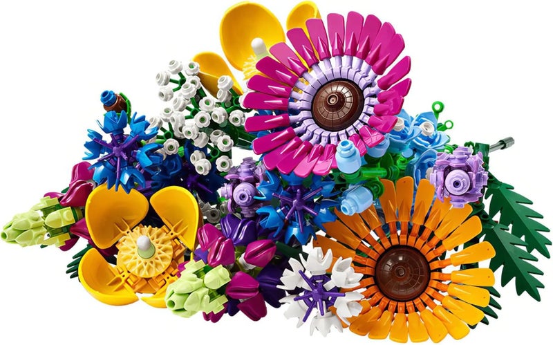 939pcs BuildMoc Icons Wildflower Bouquet Set lego compatible| Ages 8+ Carousel 6
