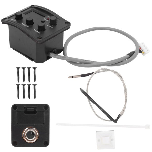 ukulele pickup eq tuner Ukulele Pickup EQ Color Tuner with LED Display Electric Carousel 2