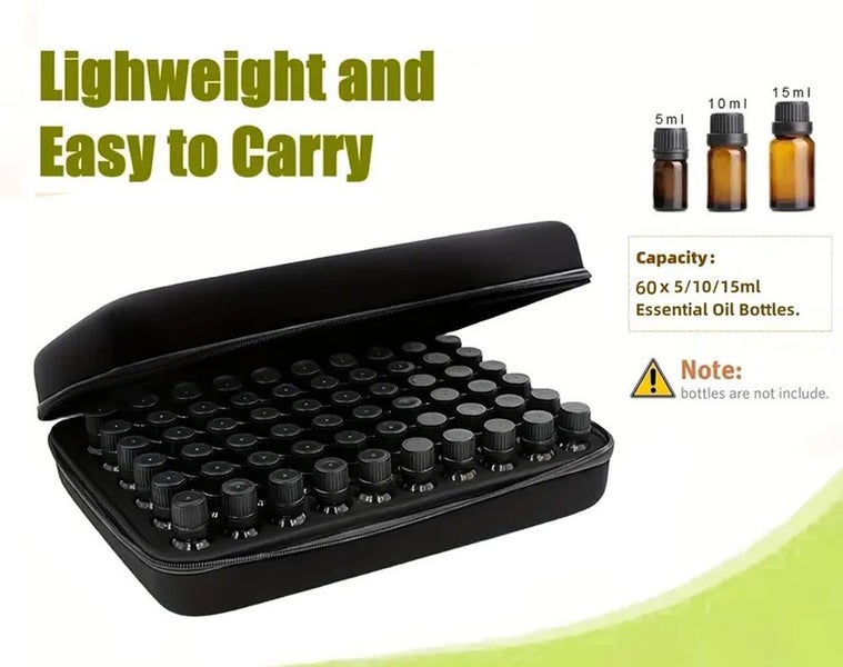 Essential Oil Bottles Storage Case *60 Bottles* Bottle Case / Bottle Holder Carousel 2