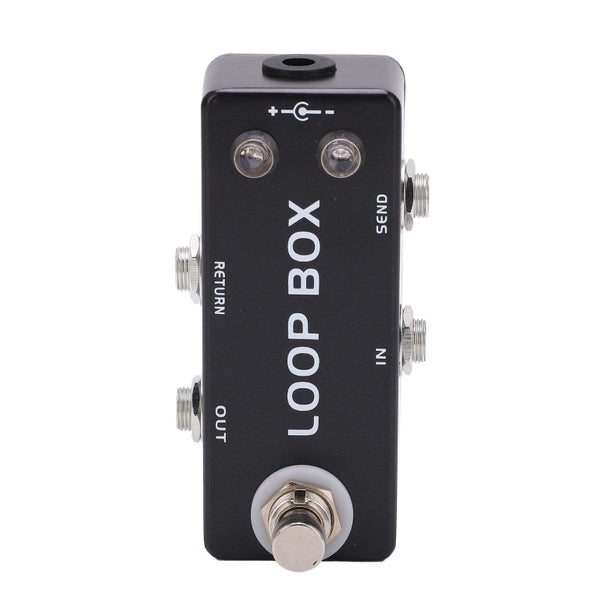 guitar loop effect Guitar Loop Effect Metal Black Mini Pedal True Bypass Channel Carousel 1