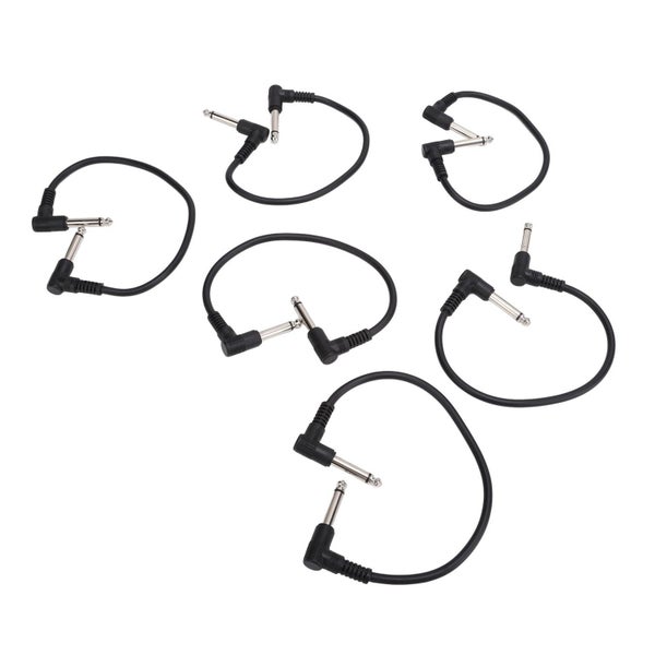 guitar patch cable effect pedal patch cable 6Pcs Electric Guitar Effect Cable Carousel 5