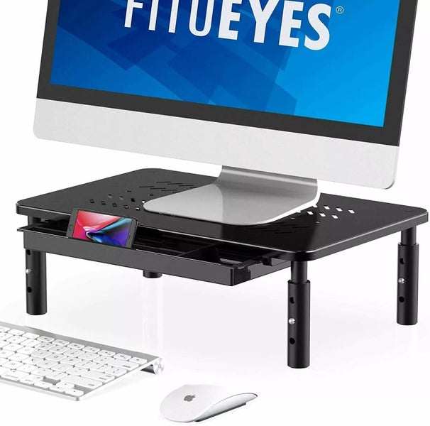 Computer Monitor Stand w/ Drawer Carousel 1