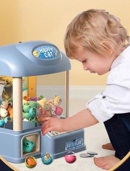 Mini Claw Machine Kids Arcade Doll & Candy Catch Grabber with Lights & Music ... Carousel 2