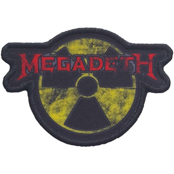 Megadeth Hazard Logo Iron On Patch Carousel 1