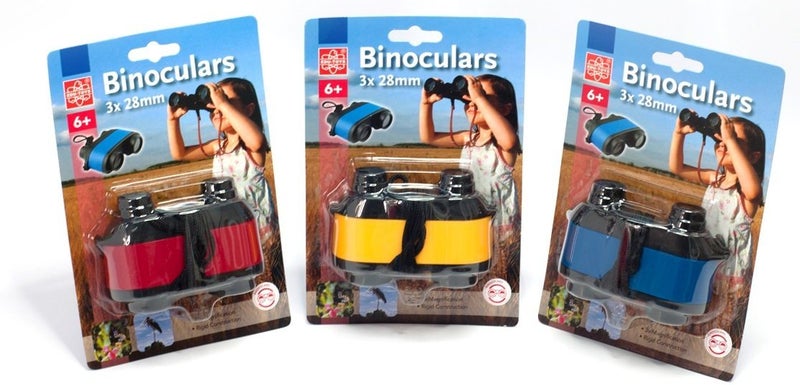 Edu-Toys: 3 X 28mm Binoculars (Assorted Designs) Carousel 2