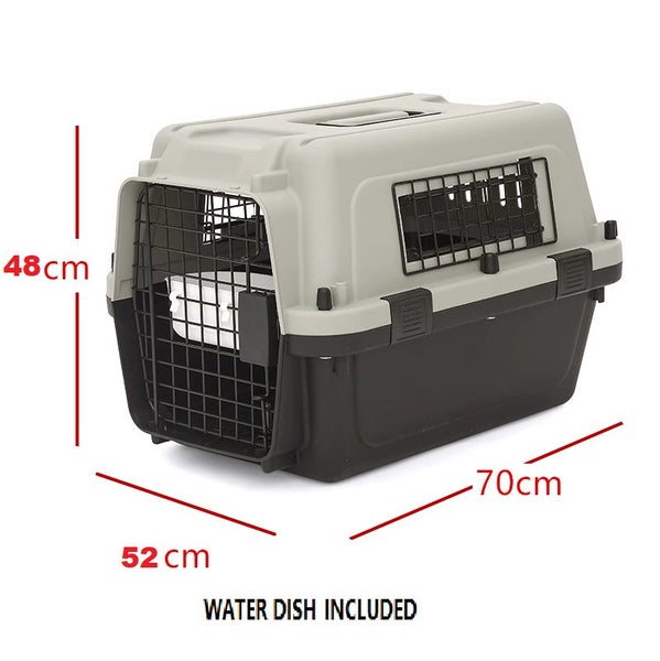 PP 40 Airline Approved Pet Carrier Large 70*48*52CM with Water Dish Carousel 1