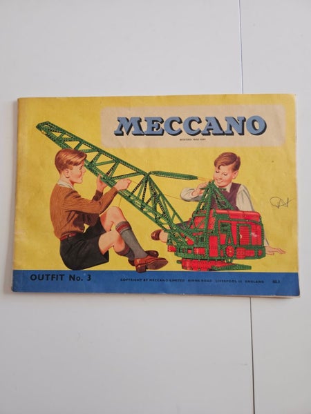 Meccano 1960 Outfit No. 3 Carousel 2