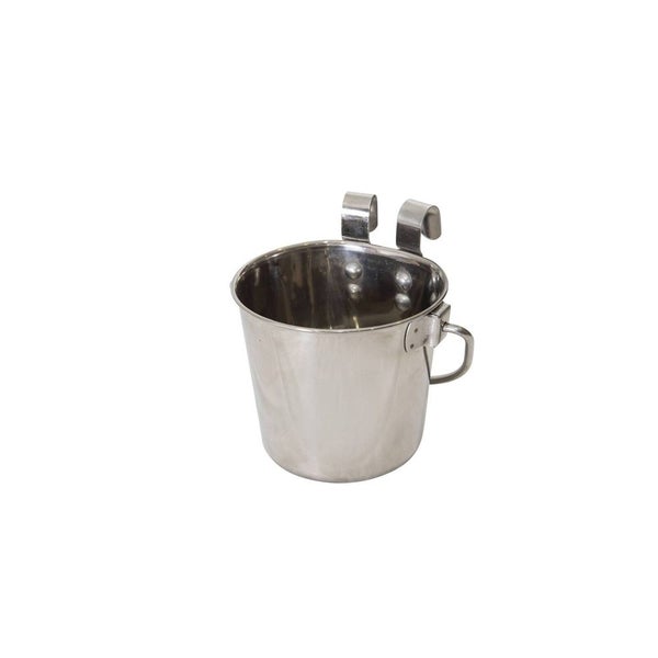 Superior Pet Essentials Durable Flat Sided Bucket with Riveted Hooks 2.8L Carousel 2
