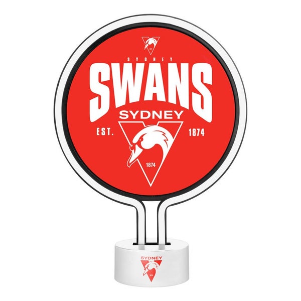 Sydney Swans AFL Team NEON Light up Sign Carousel 1
