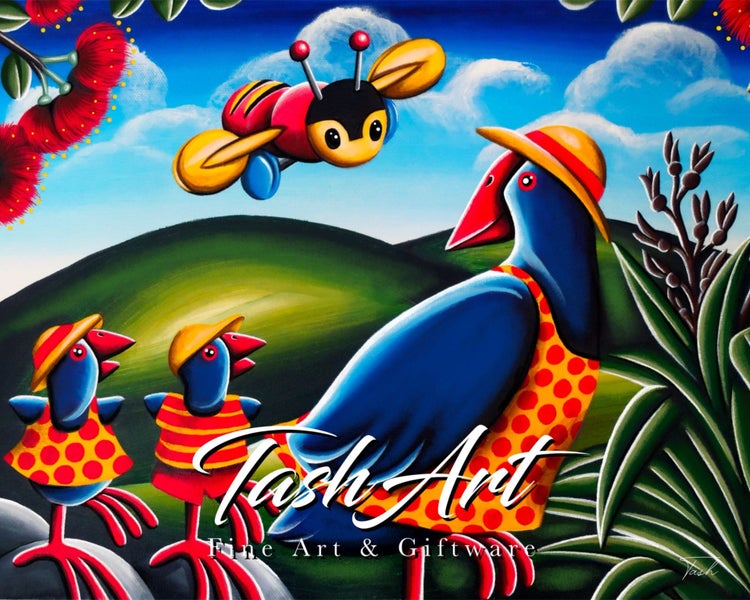 8x10” ART PRINT ~ Over The Hill Carousel 1